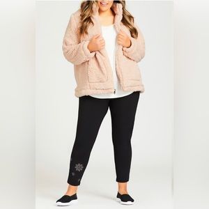 NWT Reversible Cozy Faux Shearing Jacket